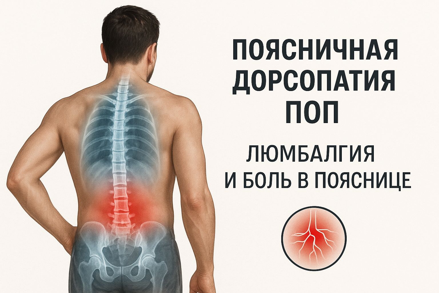 поясничная дорсопатия ПОП - люмбалгия и боль в пояснице